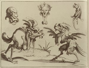 Grottesche, 1637 da Dutch School