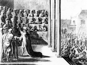 Erode il Grande accusa i suoi figli, Alessandro e Aristobulo, di tradimento