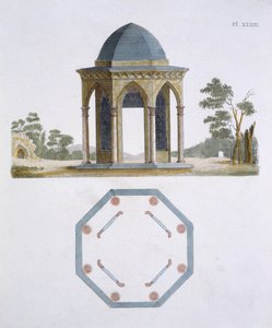 Illustrazione dal Magazine of Garden Gems di G Van Laar, 1802 da Dutch School