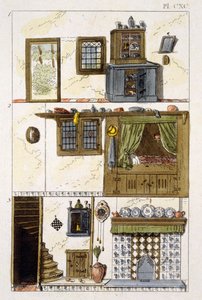 Illustrazione dal Magazine of Garden Gems di G Van Laar, 1802