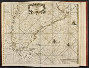 Mappa di Capo Horn, Terra del Fuoco, da 