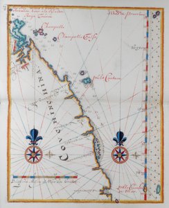 Mappa della Cocincina, Asia