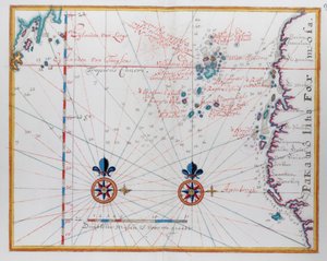 Mappa di Formosa (Taiwan) da Dutch School