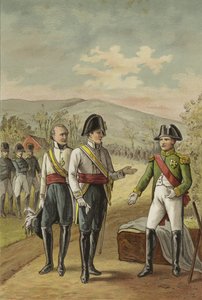 Incontro di Napoleone e dell