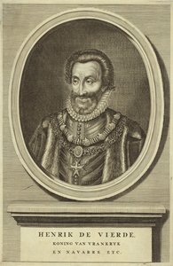 Ritratto di Re Enrico IV di Francia da Dutch School