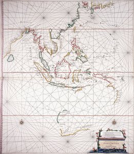 Carta nautica a est dell