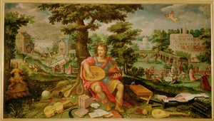 Primavera, uno dei quattro dipinti raffiguranti le Età dell