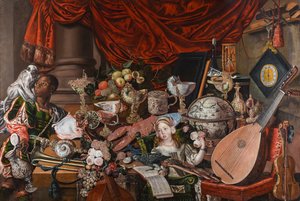 La collezione di Yarmouth, c.1665 da Dutch School