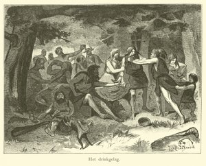 La festa del bere da Dutch School