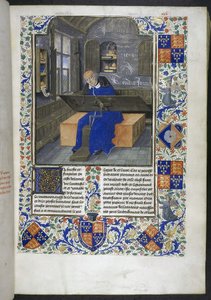Traduttore al lavoro, da Facta et dicta memorabilia (o Les Faits et les Dits des Romains)