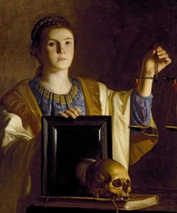 La Verità presenta uno Specchio alle Vanità del Mondo, c.1625 da Dutch School