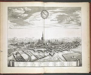 Veduta di Strasburgo da 