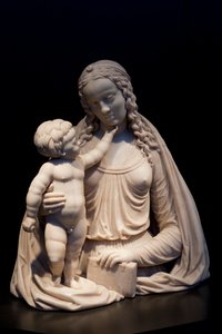 Vergine e Bambino, c.1525, Tesoro della Cattedrale, Cattedrale di San Michele e Santa Gudula da Dutch School