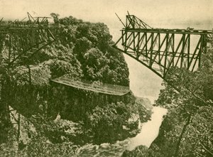 Costruzione del Ponte Ferroviario dello Zambesi, c1930 da ENA