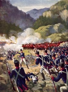 La battaglia di Busaco, 1810 da E. A. Dyer