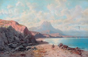La costa basca, Golfo del Leone da E. Annis