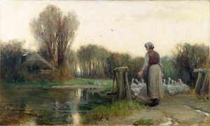 La ragazza delle oche