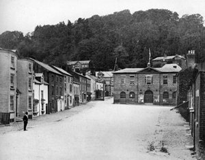 Una strada a Montgomery, Galles, 1924-1926 da E. Bastard
