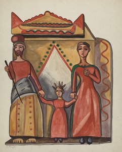 Bulto - Sacra Famiglia, 1935-1942 da E. Boyd