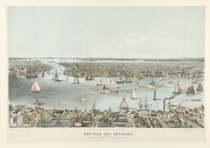 New York e dintorni, da Williamsburgh da E. Brown