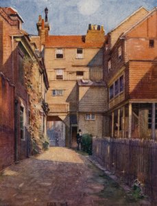 Eton: Il vecchio cortile di Christopher da E. D. Brinton