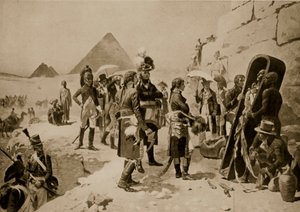 Napoleone in Egitto, illustrazione da 