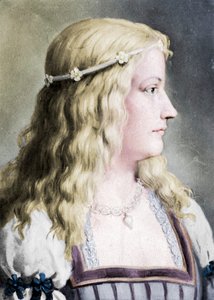 Lucrezia Borgia 1480-1519, c. XVIII secolo da E Hader