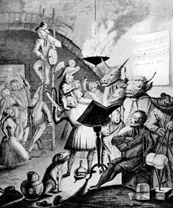 Se i fascini della musica possono incantare i cuori, 1730 da E. Heemskirck