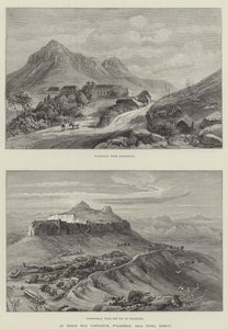 Un sanatorio collinare indiano, Purandhar, vicino a Poona, Bombay da E. Jennings