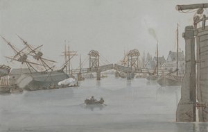 Ponte di Yarmouth, agosto 1829 da E. M. Henderson