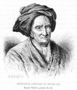 Bernard le Bovier de Fontenelle, c1870s da Etienne Antoine Eugene Ronjat