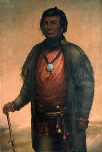 Ritratto di Shabbona, capo Potawatomi, 1859