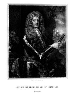 James Butler, 1° Duca di Ormonde, statista e soldato anglo-irlandese, 1824 da E. Scriven