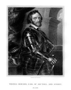 Thomas Howard, Conte di Arundel e Surrey, cortigiano inglese di rilievo da E. Scriven