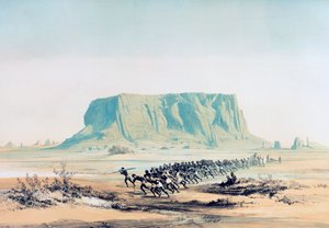 Veduta del Monte Barkal, Sudan, 1842-1845