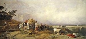 Raccolto nelle Highlands da E. and Callcott A. W. Landseer