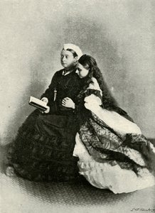 Sua Maestà con la Principessa Beatrice