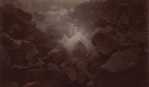 Cratere del vulcano, Quetzaltenango-Guatemala da Eadweard Muybridge