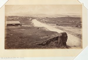 Città del Guatemala da sud da Eadweard Muybridge