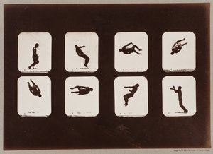 Tavola 106. Atleti, Capriola da Eadweard Muybridge
