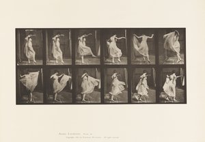 Piatto 188. Ballare (fantasia) da Eadweard Muybridge