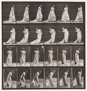 Tavola 231. Chinarsi per Sistemare il Treno e Girarsi da Eadweard Muybridge