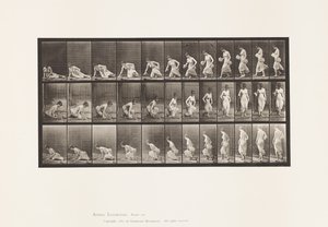 Sedersi a terra da Eadweard Muybridge