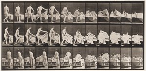 Piastra 263. Entrare nel letto da Eadweard Muybridge