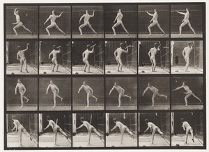 Lanciare una lancia da Eadweard Muybridge