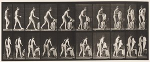 Tavola 415. Toilette, prepararsi a vestirsi da Eadweard Muybridge