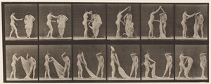 Tavola 427. Toilette; due modelli da Eadweard Muybridge