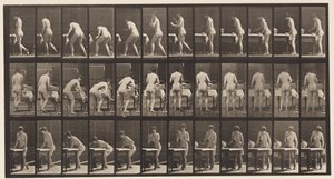 Stirare i vestiti (tavola 435) da Eadweard Muybridge