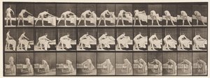 Piatto 436. Rifacendo un letto da Eadweard Muybridge