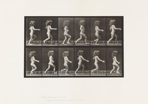 Tavola 469. Bambino, correre, 1885 da Eadweard Muybridge